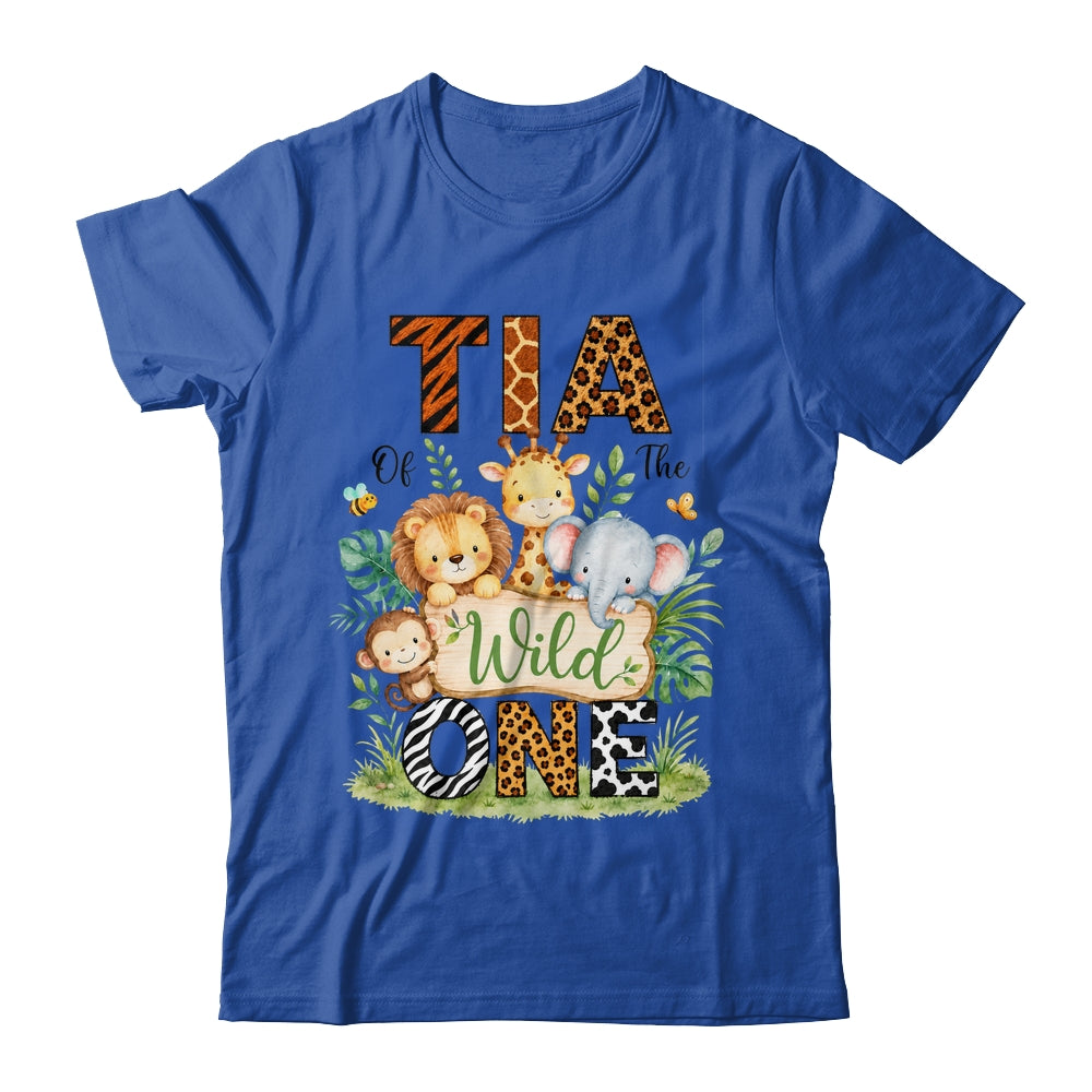 Tia Of The Wild One First Birthday Boy Jungle Safari Shirt & Hoodie | siriusteestore