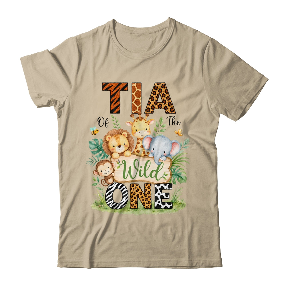 Tia Of The Wild One First Birthday Boy Jungle Safari Shirt & Hoodie | siriusteestore