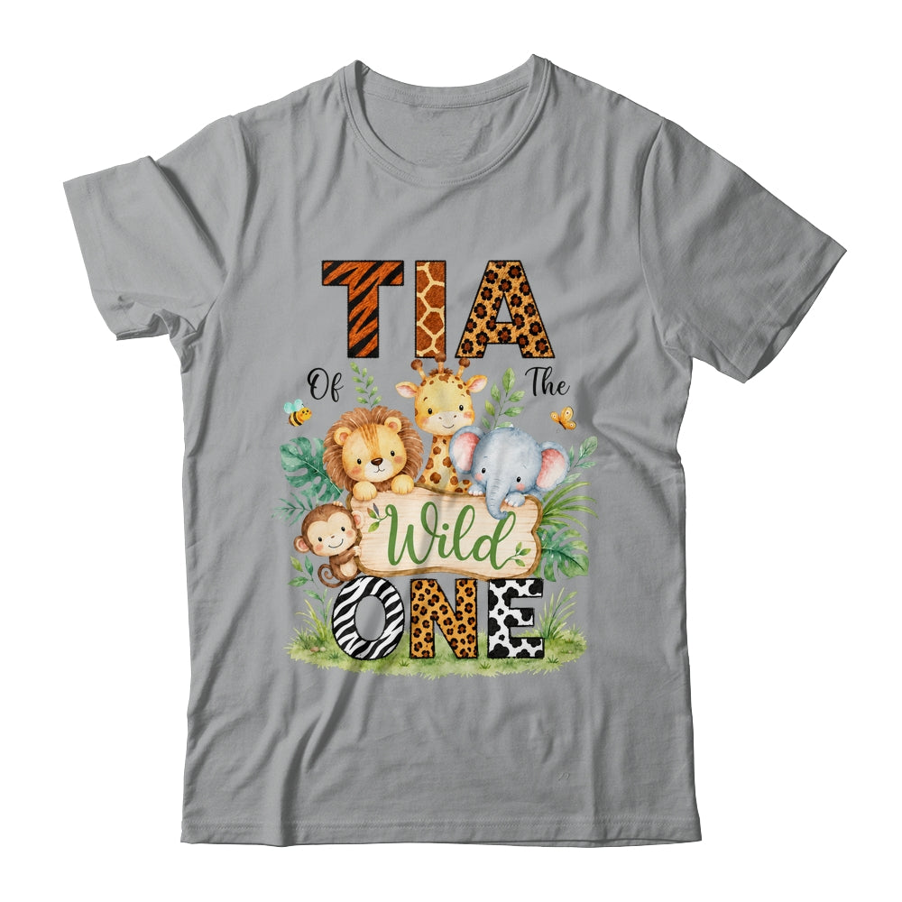 Tia Of The Wild One First Birthday Boy Jungle Safari Shirt & Hoodie | siriusteestore
