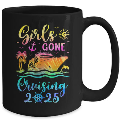 Tie Dye Cruising Squad Girls Gone Cruising 2025 Summer Trip Mug | siriusteestore