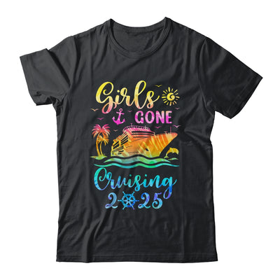 Tie Dye Cruising Squad Girls Gone Cruising 2025 Summer Trip Shirt & Tank Top | siriusteestore