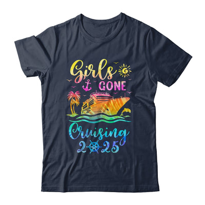Tie Dye Cruising Squad Girls Gone Cruising 2025 Summer Trip Shirt & Tank Top | siriusteestore