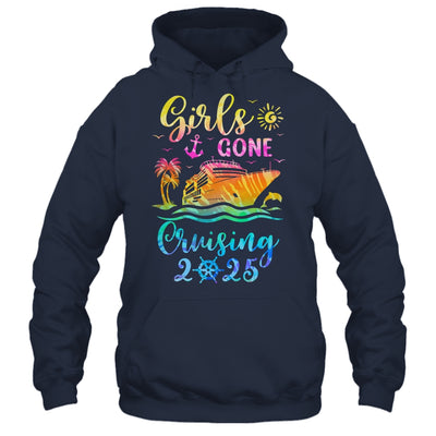 Tie Dye Cruising Squad Girls Gone Cruising 2025 Summer Trip Shirt & Tank Top | siriusteestore