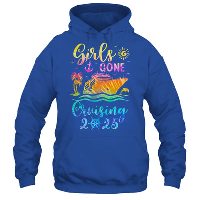 Tie Dye Cruising Squad Girls Gone Cruising 2025 Summer Trip Shirt & Tank Top | siriusteestore