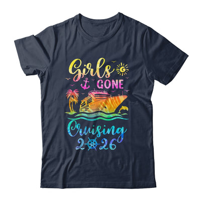Tie Dye Cruising Squad Girls Gone Cruising 2026 Summer Trip Shirt & Tank Top | siriusteestore