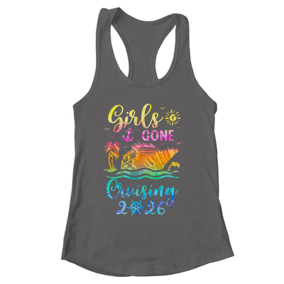 Tie Dye Cruising Squad Girls Gone Cruising 2026 Summer Trip Shirt & Tank Top | siriusteestore