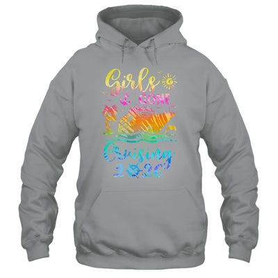 Tie Dye Cruising Squad Girls Gone Cruising 2026 Summer Trip Shirt & Tank Top | siriusteestore
