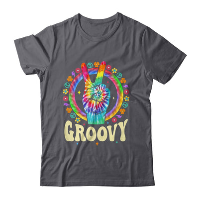 Tie Dye Peace Sign Love Groovy Hippie Party For Women Girls Shirt & Tank Top | siriusteestore