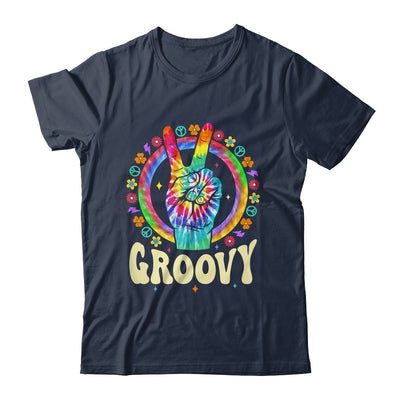 Tie Dye Peace Sign Love Groovy Hippie Party For Women Girls Shirt & Tank Top | siriusteestore