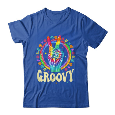 Tie Dye Peace Sign Love Groovy Hippie Party For Women Girls Shirt & Tank Top | siriusteestore