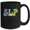 Tie Dye SLP Speech Language Pathologist Speech Therapy Mug | siriusteestore