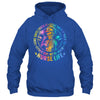 Tie Dye Some Days I Rock It Some Days It Rocks Me Nurse Life Shirt & Tank Top | siriusteestore