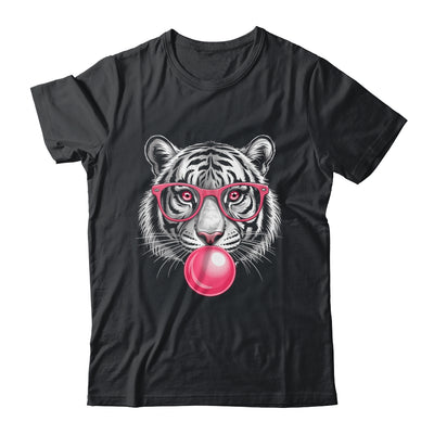 Tiger Face Pink Sunglasses Wild Animal Jungle Women Girls Shirt & Tank Top | siriusteestore