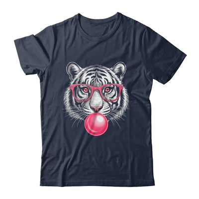 Tiger Face Pink Sunglasses Wild Animal Jungle Women Girls Shirt & Tank Top | siriusteestore