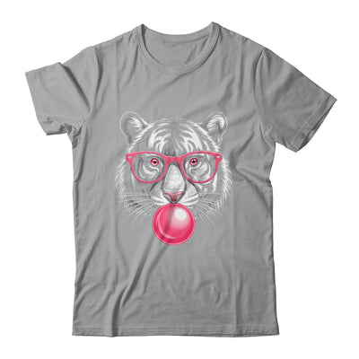 Tiger Face Pink Sunglasses Wild Animal Jungle Women Girls Shirt & Tank Top | siriusteestore