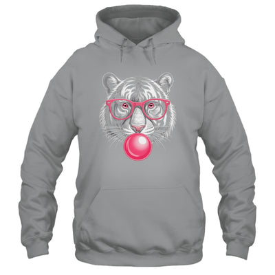 Tiger Face Pink Sunglasses Wild Animal Jungle Women Girls Shirt & Tank Top | siriusteestore