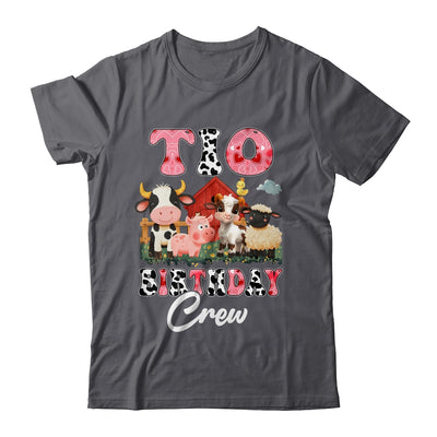 Tio Birthday Crew Farm Cow Birthday Boy Girl Family Shirt & Hoodie | siriusteestore