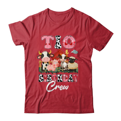Tio Birthday Crew Farm Cow Birthday Boy Girl Family Shirt & Hoodie | siriusteestore