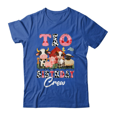 Tio Birthday Crew Farm Cow Birthday Boy Girl Family Shirt & Hoodie | siriusteestore