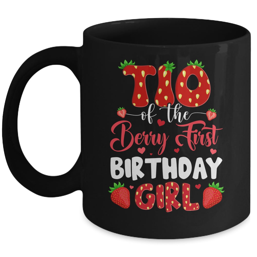 Tio Of The Berry First Birthday Of Girl Strawberry Mug | siriusteestore