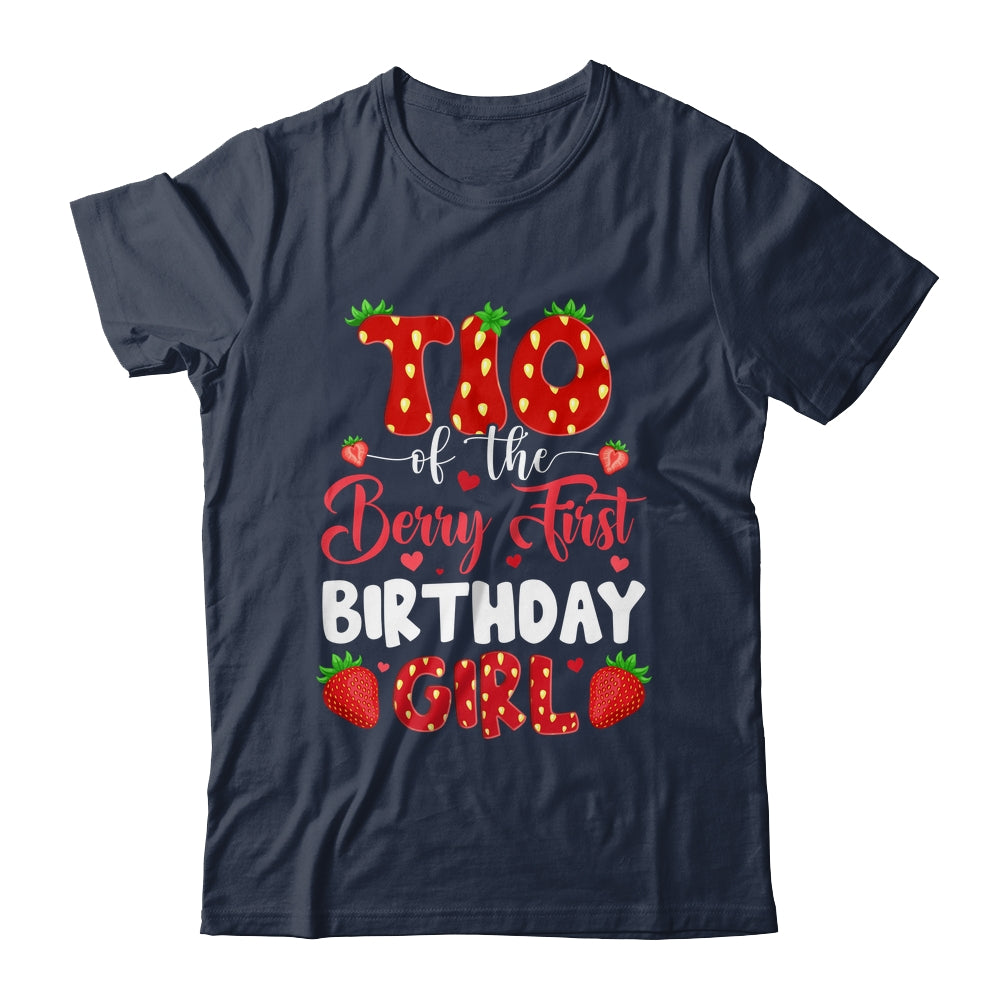 Tio Of The Berry First Birthday Of Girl Strawberry Shirt & Hoodie | siriusteestore