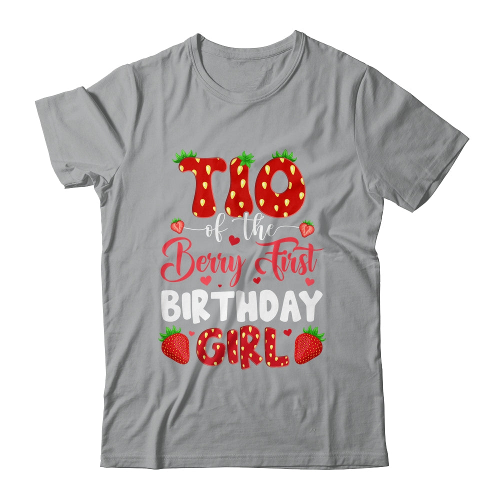 Tio Of The Berry First Birthday Of Girl Strawberry Shirt & Hoodie | siriusteestore