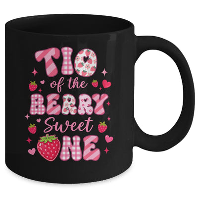 Tio Of The Berry Sweet One Strawberry First Birthday Mug | siriusteestore