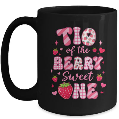 Tio Of The Berry Sweet One Strawberry First Birthday Mug | siriusteestore