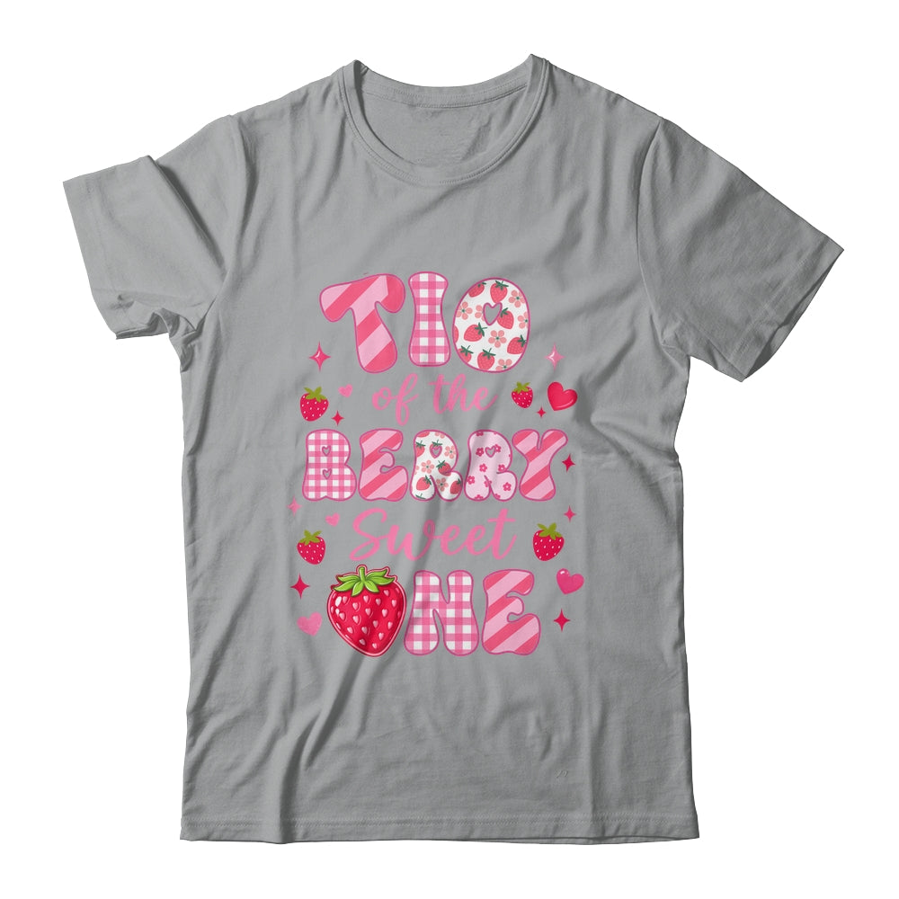 Tio Of The Berry Sweet One Strawberry First Birthday Shirt & Hoodie | siriusteestore