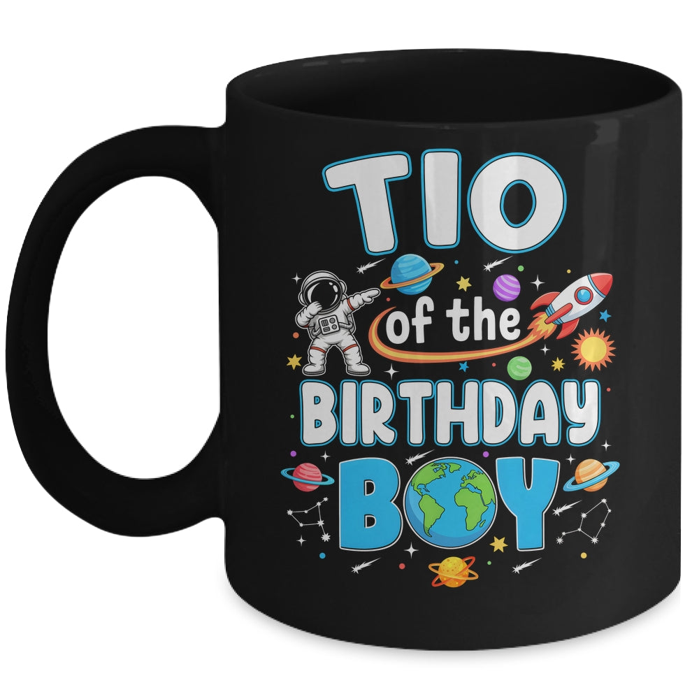 Tio Of The Birthday Boy Astronaut Family Space Planets Mug | siriusteestore