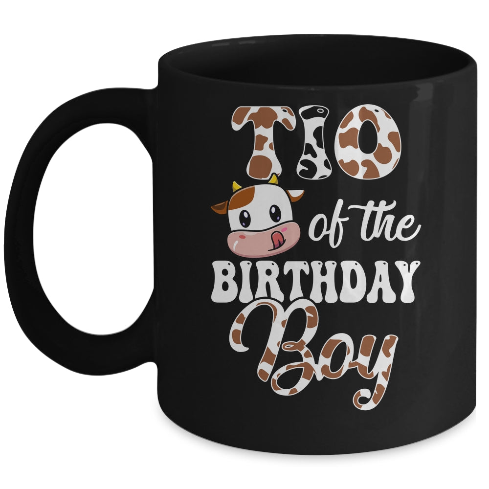 Tio Of The Birthday Boy Cow Farm 1st Birthday Boy Mug | siriusteestore