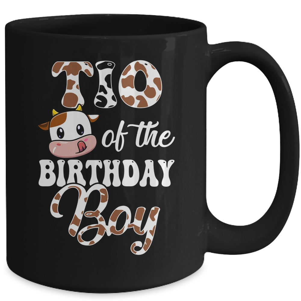 Tio Of The Birthday Boy Cow Farm 1st Birthday Boy Mug | siriusteestore