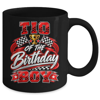 Tio Of The Birthday Boy Race Car Family Pit Crew Mug | siriusteestore