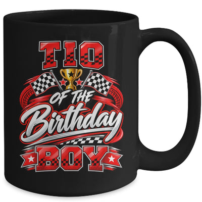 Tio Of The Birthday Boy Race Car Family Pit Crew Mug | siriusteestore
