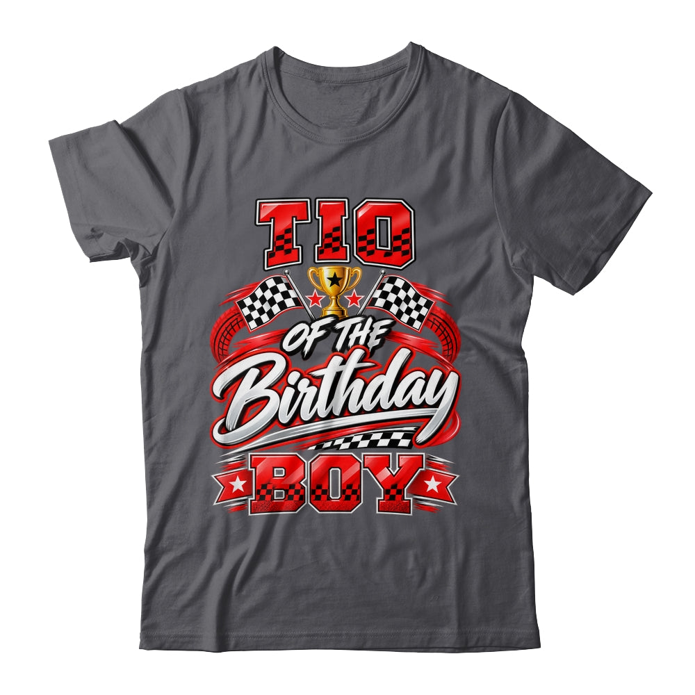 Tio Of The Birthday Boy Race Car Family Pit Crew Shirt & Hoodie | siriusteestore