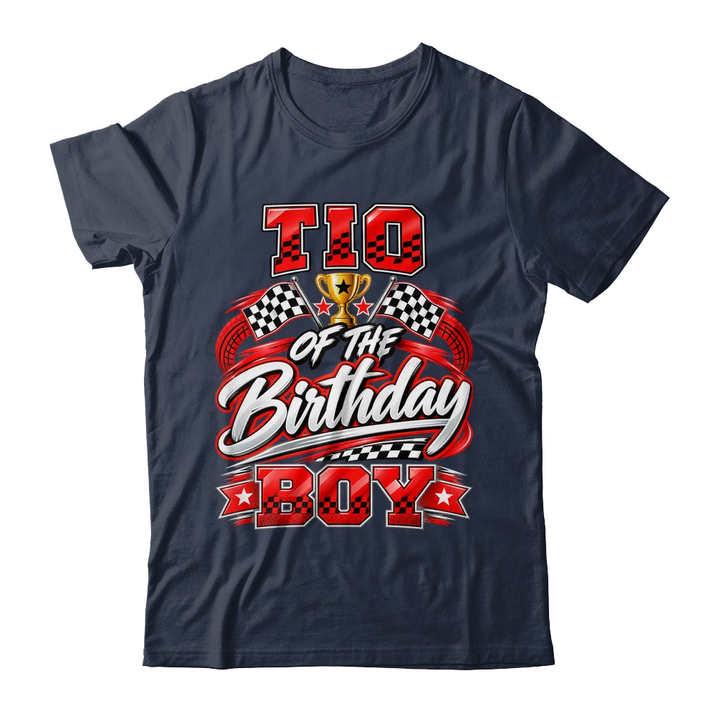 Tio Of The Birthday Boy Race Car Family Pit Crew Shirt & Hoodie | siriusteestore
