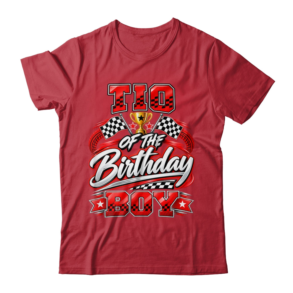 Tio Of The Birthday Boy Race Car Family Pit Crew Shirt & Hoodie | siriusteestore