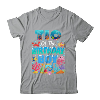 Tio Of The Birthday Boy Sea Animals Ocean Aquarium Shirt & Hoodie | siriusteestore