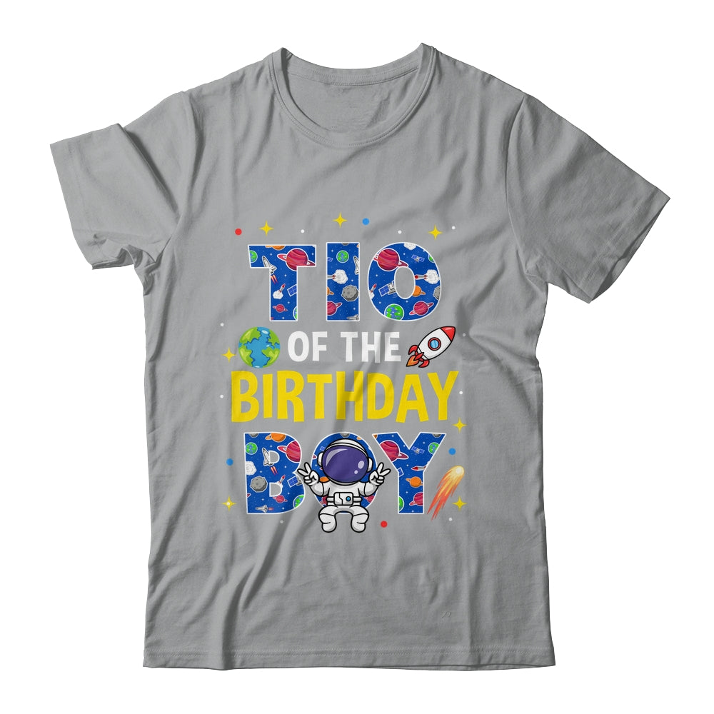 Tio Of The Birthday Boy Space Astronaut Family Birthday Shirt & Hoodie | siriusteestore