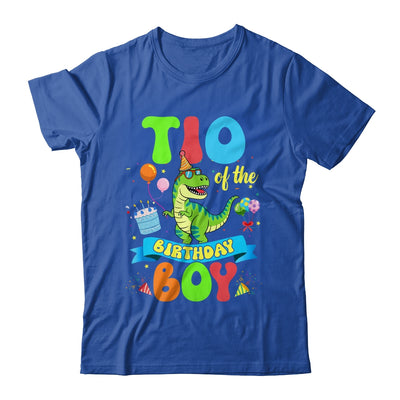 Tio Of The Birthday Boy TRex Dinosaur Birthday Family Shirt & Hoodie | siriusteestore