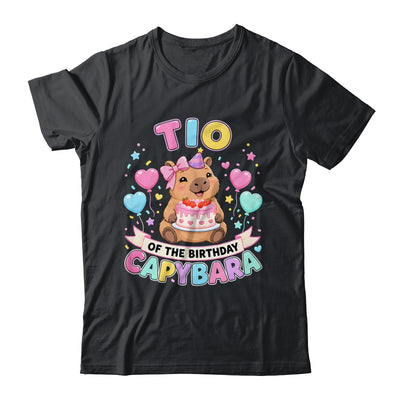 Tio Of The Birthday Capybara Birthday Girl Family Shirt & Hoodie | siriusteestore