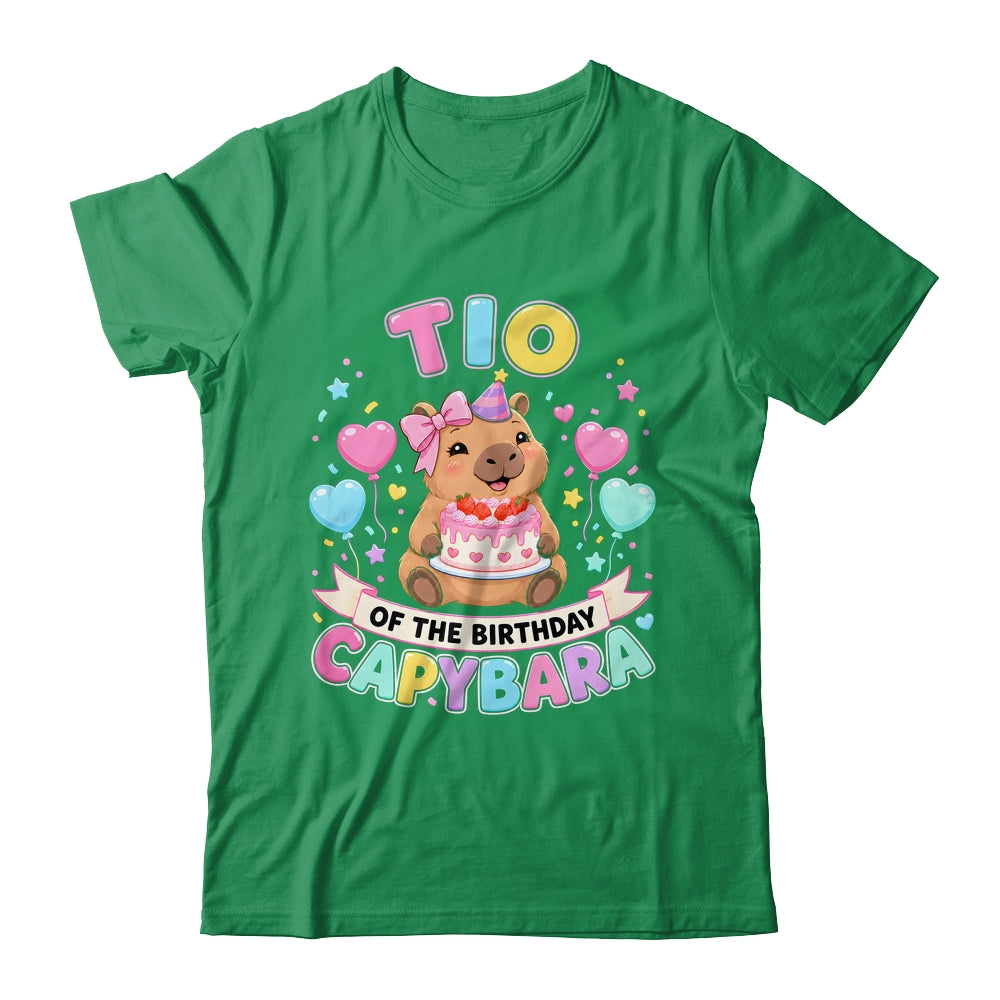 Tio Of The Birthday Capybara Birthday Girl Family Shirt & Hoodie | siriusteestore