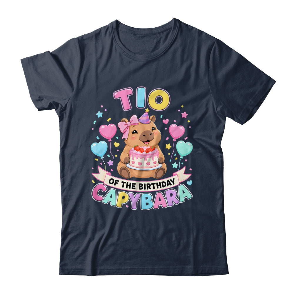 Tio Of The Birthday Capybara Birthday Girl Family Shirt & Hoodie | siriusteestore