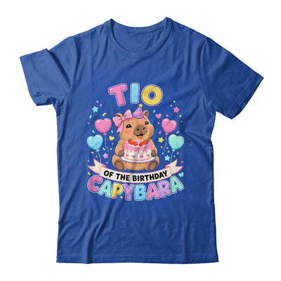 Tio Of The Birthday Capybara Birthday Girl Family Shirt & Hoodie | siriusteestore