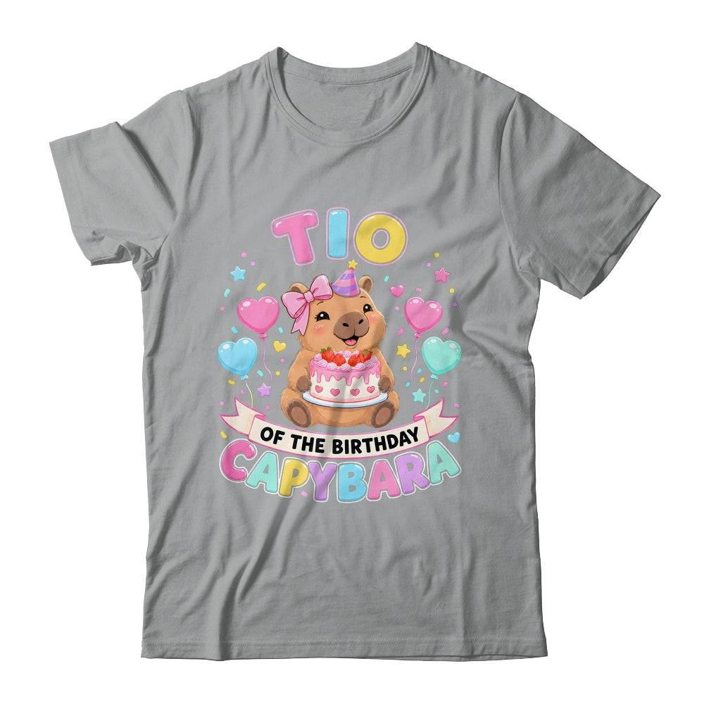 Tio Of The Birthday Capybara Birthday Girl Family Shirt & Hoodie | siriusteestore