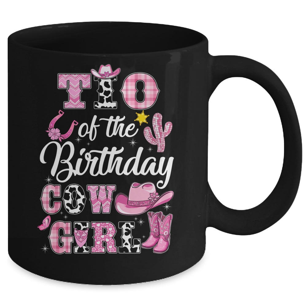 Tio Of The Birthday Cow Girl Western Cowgirl 1st Birthday Mug | siriusteestore