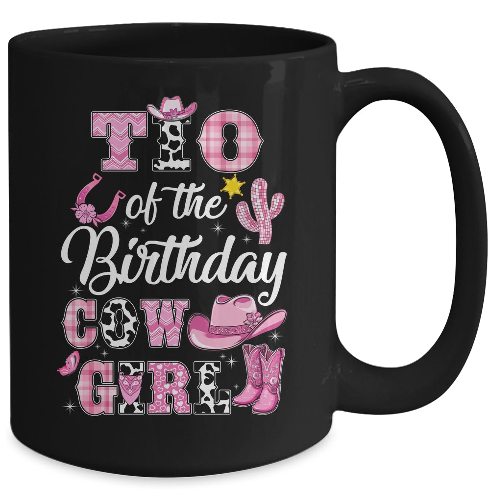 Tio Of The Birthday Cow Girl Western Cowgirl 1st Birthday Mug | siriusteestore