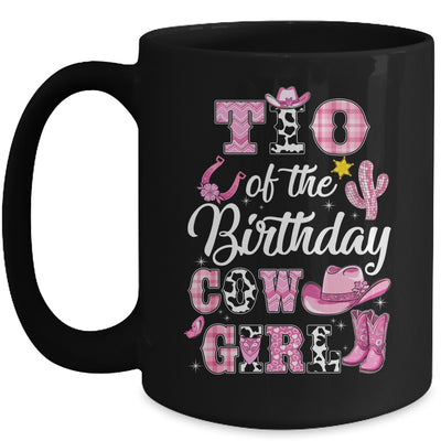 Tio Of The Birthday Cow Girl Western Cowgirl 1st Birthday Mug | siriusteestore