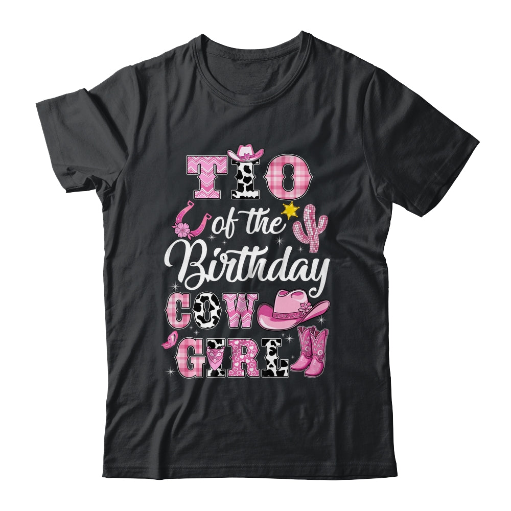 Tio Of The Birthday Cow Girl Western Cowgirl 1st Birthday Shirt & Hoodie | siriusteestore