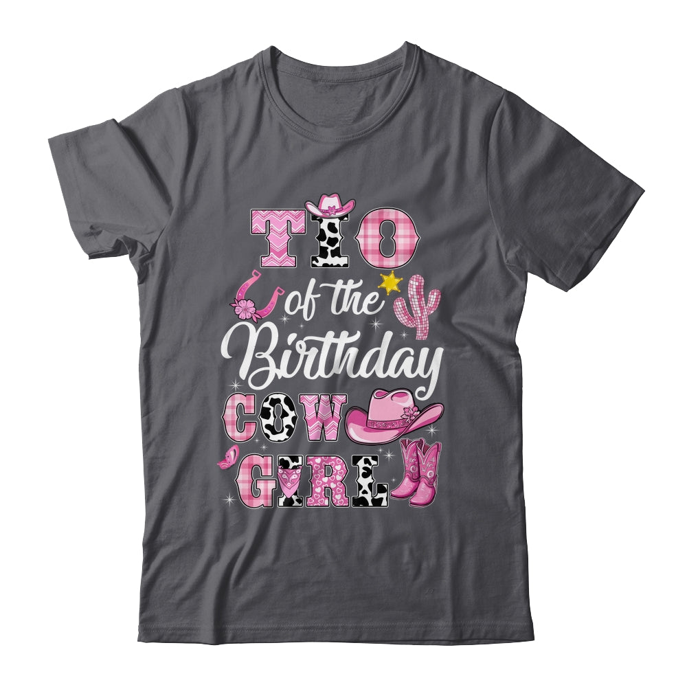 Tio Of The Birthday Cow Girl Western Cowgirl 1st Birthday Shirt & Hoodie | siriusteestore